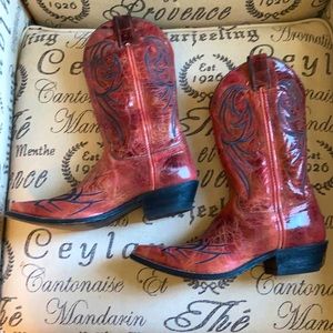 Justin Women’s Cowboy Boots Size 9